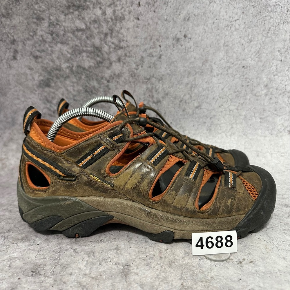 Keen Arroyo II Hiking Sandals Mens 8 Brown Waterproof Leather Outdoor Shoe